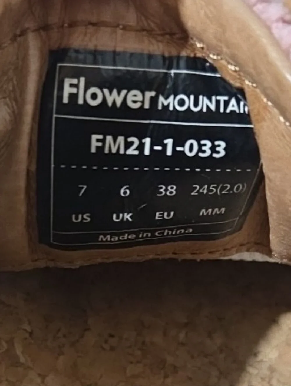 Flower Mountain Corax Sneakers in Pink and Green.